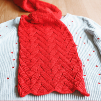 Illusie sjaal PDF Patroon